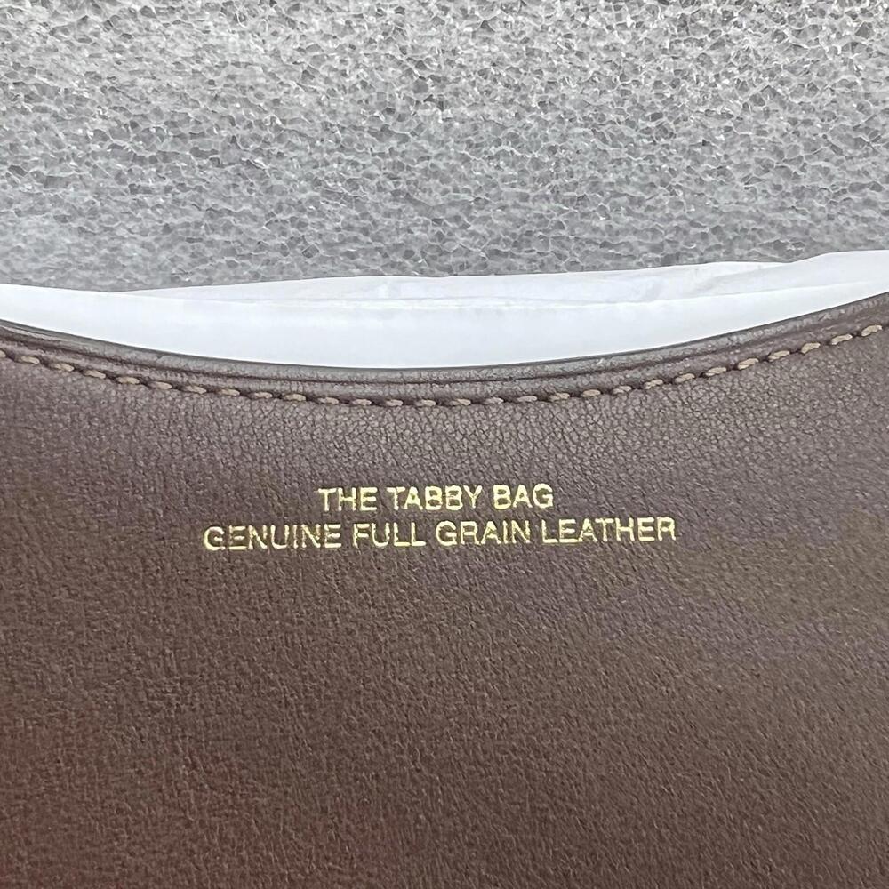 Coach Brown Leather Shoulder Bag with Gold Hardware - Picture 11 of 14